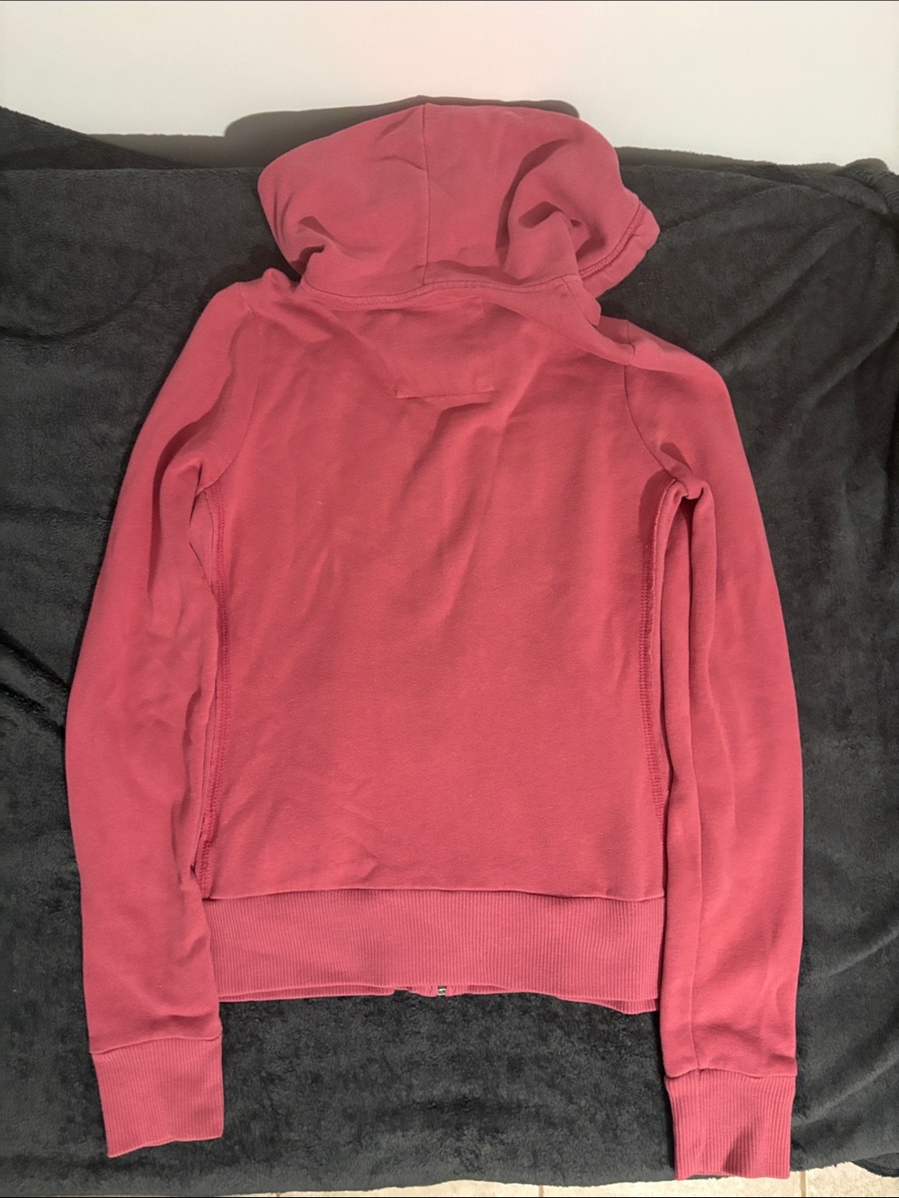 Pink Abercrombie & Fitch zip up - Picture 2 of 3